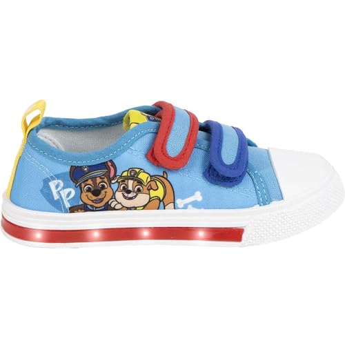 Zapatillas Casual con Led The Paw Patrol Azul, Sneaker Unisex
