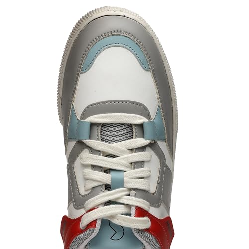 Image of SOLETHREADS Rogue Sneakers for Women |Retro Design|Comfortable|Chunky Streetwear Fashion Shoes| Stylish| Anti-Skid|Tendy|Running|Workout|Walking Shoes Women