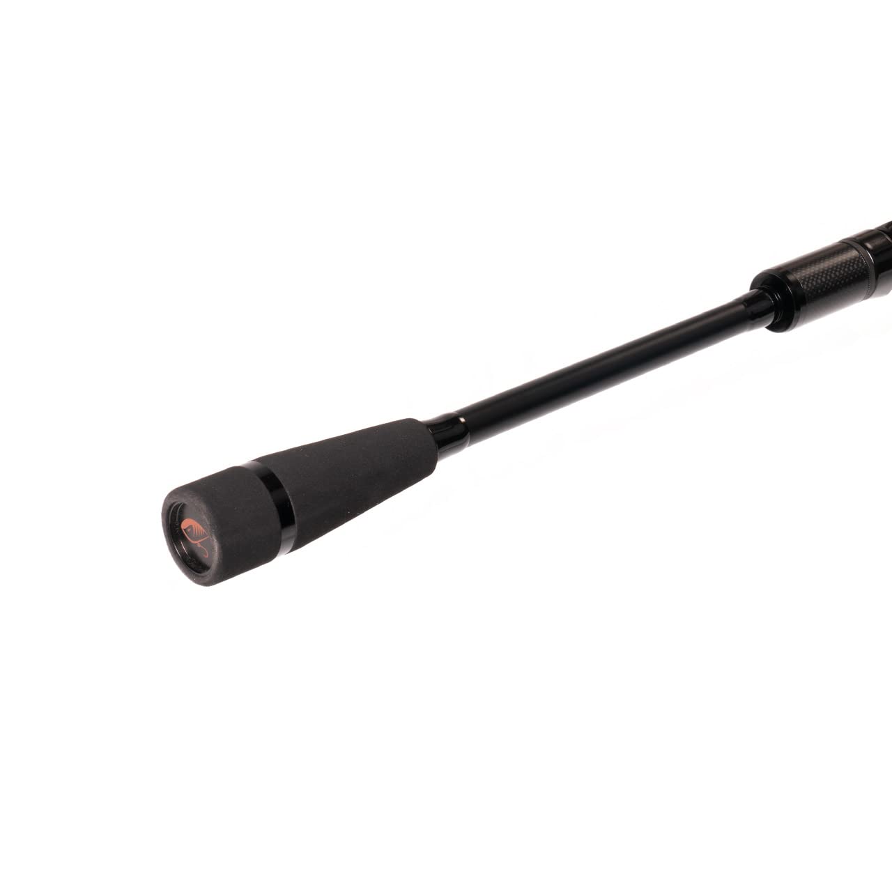 Zeck All Black 2,13m 20g - Spinnrute zum leichten Spinnfischen auf Barsche & Forellen, Angelrute zum Barschangeln, Jigrute