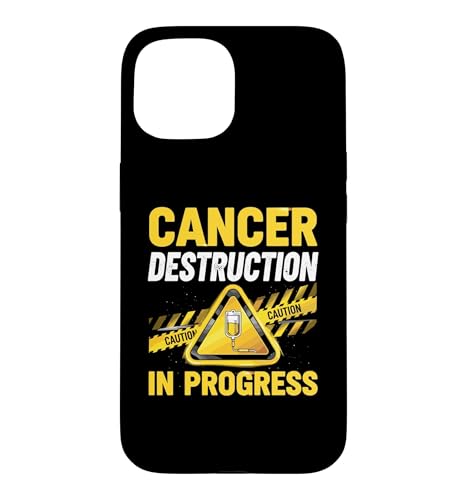 Cancer Destruction in Progress Chemo Fighter �X�}�z�P�[�X iPhone 15 �p