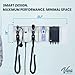 VivaDiagnostics Diagnostic Wall Station Set, Wall Instruments Steel Mount