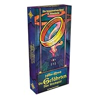 Asmodee Der Herr der Ringe: Die Gefährten Stichspiel - Kooperatives Kartenspiel, Strategiespiel für Erwachsene und Kinder ab 10 Jahren, 1 bis 4 Spieler, 20 Minuten - Deutsch – Ansicht 1