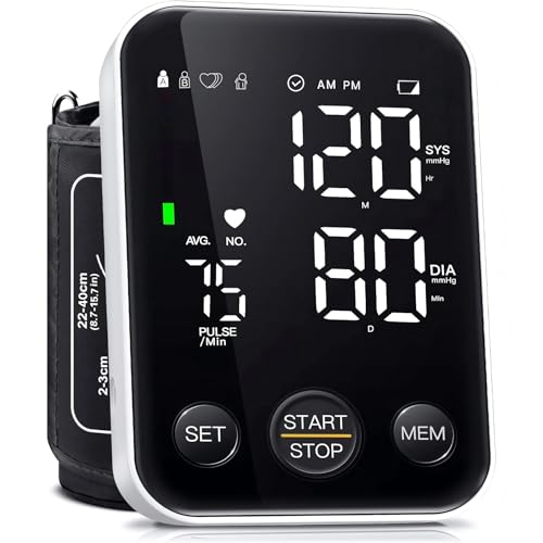 Oklar Blood Pressure Monitor with Adjustable Cuff
