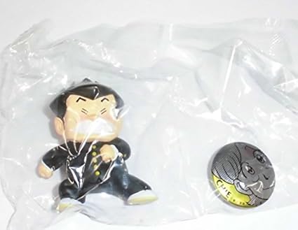 Amazon Co Jp ハイスクール 奇面組 フィギュア Vol 1 出瀬潔 バッジ 宇留千絵 単品 ボリューム 1 キューブ ホビー