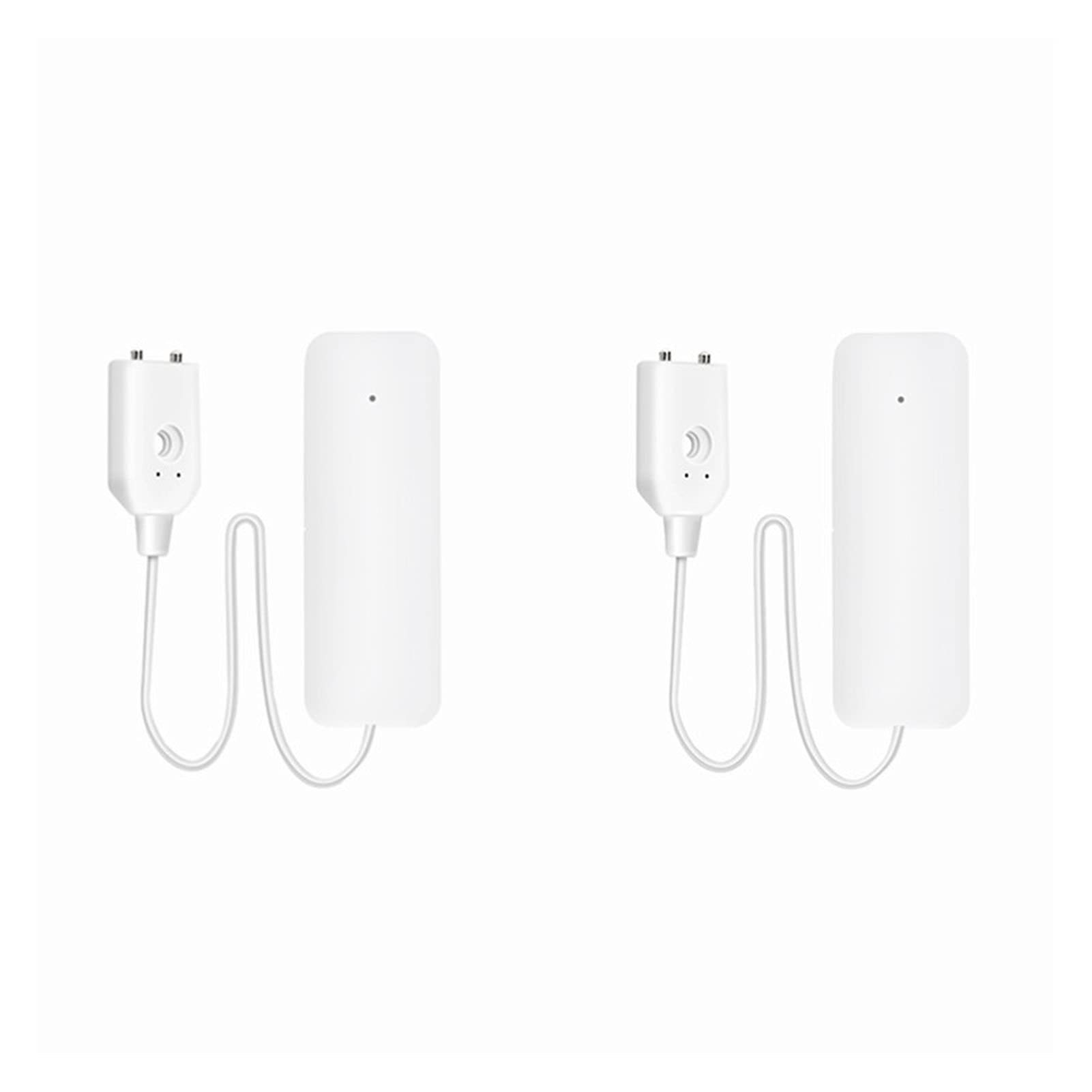 Inicio Alarma Alarma de Fugas de Agua Independiente WiFi Detector de Sensor de Fugas de Agua Sistema de Alarma de Seguridad de Seguridad de desbordamiento(2pcs)