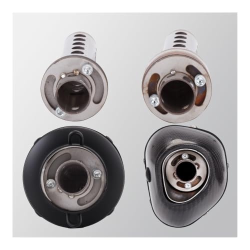 Tubo de escape universal ajustable para motos deportivas CBR250RR MT15 R25 7