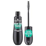 essence | What the Fake! Volumizing & Lengthening Fiber Mascara | Paraben Free | Cruelty Free (Pack of 1)