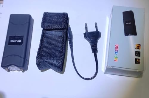 800 Type Elektirik Çarpma Cihazı Şarjlı El Feneri Şok Cihazı - Görsel 1