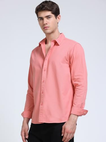 Image of StitchX Men's Full Sleeve Core Essentials Twill Over-Dyed Shirt XS-2XL