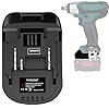 Adattatore per batteria Parkside a Makita, per adattatore batteria Parkside a Makita, adatto per batterie al litio Park.side da 20 V, utilizzare per utensili elettrici senza fili Ma.kita da 18 Volt