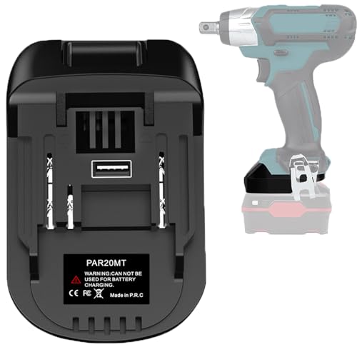 Adaptador de batería Parkside a Makita para renovar el jardín y reparar muebles en casa