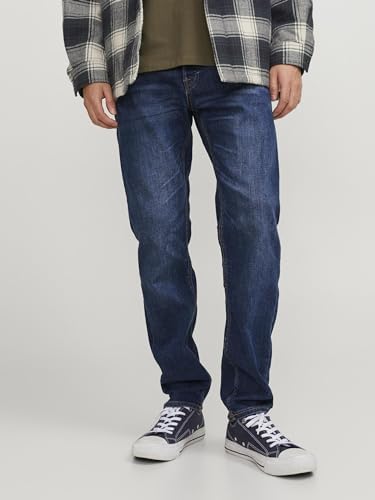 JACK & JONES JJIMIKE JJORIGINAL JOS 697 I.K NOOS Comfort Fit Jeans voor mannen, blauw, 36W / 32L : Jack & Jones