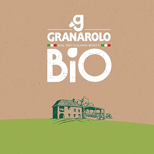 Granarolo, Latte Bio Parzialmente Scremato, 6 Confezioni di Latte da 1 Lt Derivata da Agricoltura Biologica 100% Italiana, Alimenta in Modo Naturale il tuo Benessere - 6