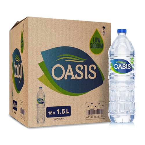 Oasis Still Drinking Water 1.5L Carton Of 12 Package design may vary