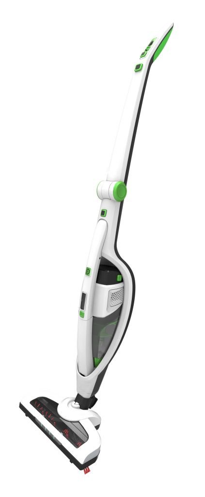 Aqua Laser Vacuum Cleaner Sweeper Floor Cleaner Total Reach White and Green