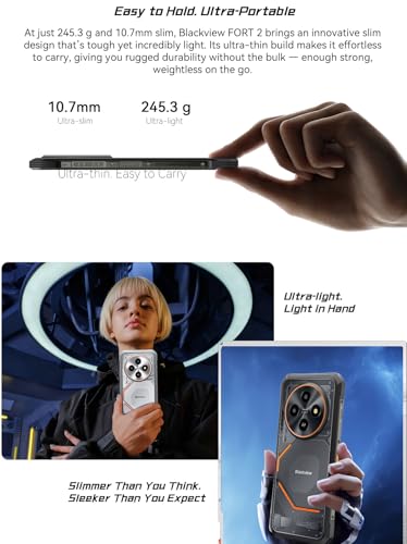 Robust téléphone étanche renforcé IP68 Android 15 Blackview Fort 2 AI - 2