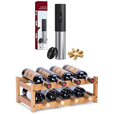 1 unit Wine Opener + 1 unit Wine Rack Cover