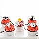 ENLACE Essbare Tortendeko Halloween Fledermaus Deko,48 Stück Halloween Kuchen Deko Essbar 6 Stile,Essbare Hexenhut Cupcake Topper,Schwarze Katze Kürbis Spinnennetz Geist Muffin Dekorationen Essbar