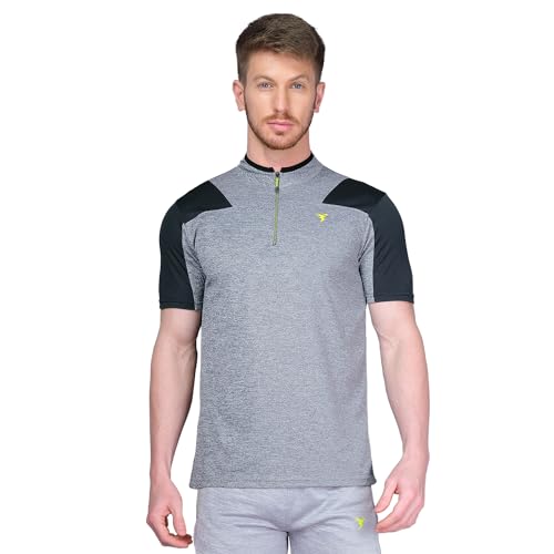 Image of TECHNOSPORT Men's Slim Fit Active T-Shirt - (MTP512 P) Pack of 1