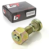 Schaftlänge: 41 mm LST 20x RÄNDELBOLZEN MIT RADMUTTER - M12x1,5 x 46mm MODELLE *NEU*