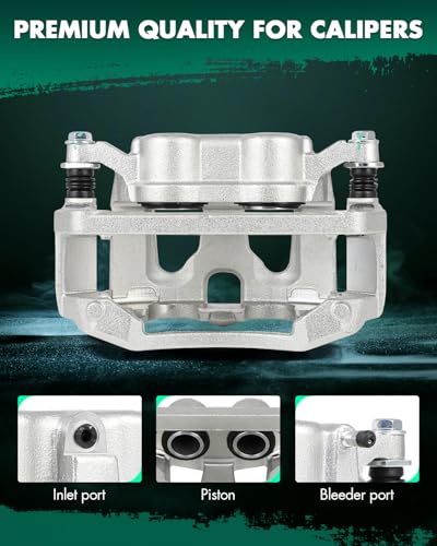 Image of SCITOO 18B5472 Rear Right Disc Brake Caliper Assembly w /Bracket For Ford For F-250 Super Duty 2013-2019,For Ford For F-350 Super Duty 2013-2019