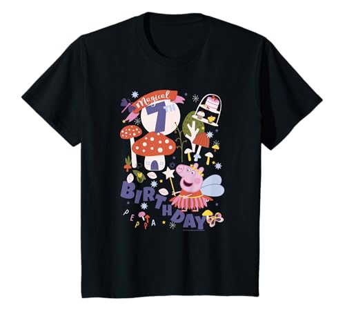Peppa Pig t-shirt 7 ans magique souvenir enfance fête joyeuse