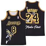 Men Bryant Jersey Legend Forever Fashion Christmas Mens Basketball Jersey L Black