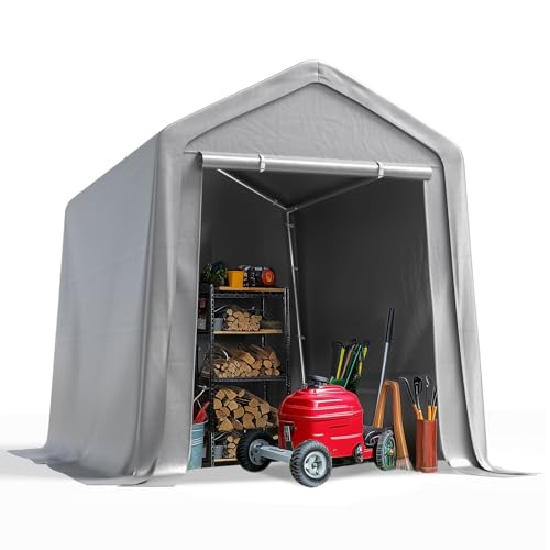 Zupapa/Quictent/Jostyle Quictent 6x8FT Small Storage Shelter Portable Shed with Roll-up Door&Vents