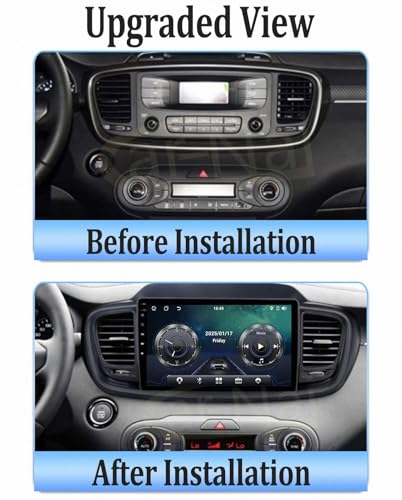 Radio Coche Bluetooth y Navegador Carplay para Viajes Familiares en Kia Sorento 3 2015 7