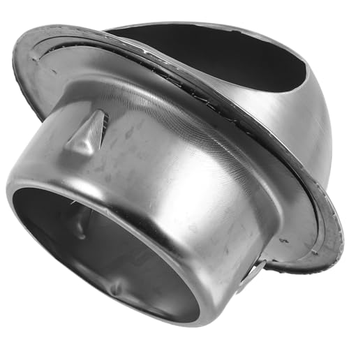 SEWACC de Ventilación Redonda Inoxidable para Pared Resistente y Duradera Diseño Minimalista Fácil Instalación Protección contra Agua y de Flujo de Aire para Ventilador de Extracción y