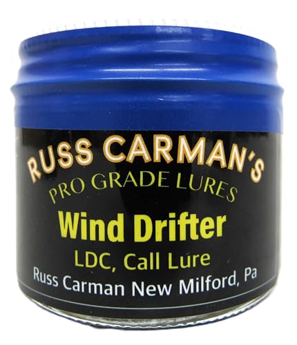 Carman's Pro Grade Wind Drifter LDC Call Lure - Carman's Professional Grade 2 oz Jar.