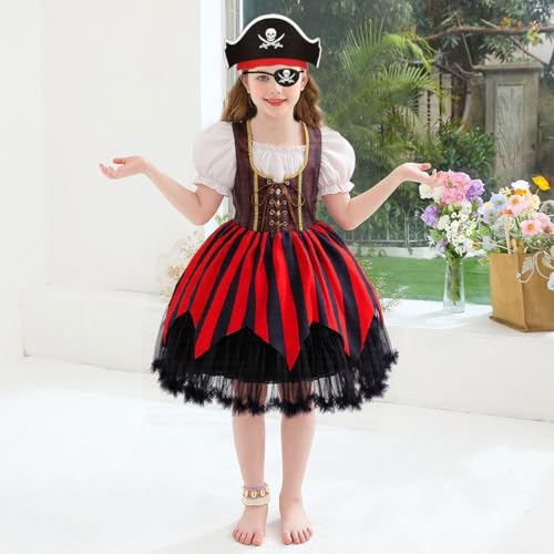 Disfraz de Pirata para Niñas con Accesorios miniatura 3