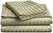 ITALIAN 3PC TWIN Sheet Set, STRIPED SAGE