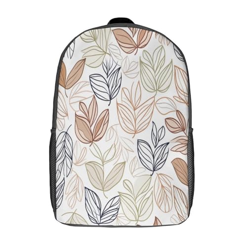 Sac d'école Leaf ergonomique 17 pouces haute capacité