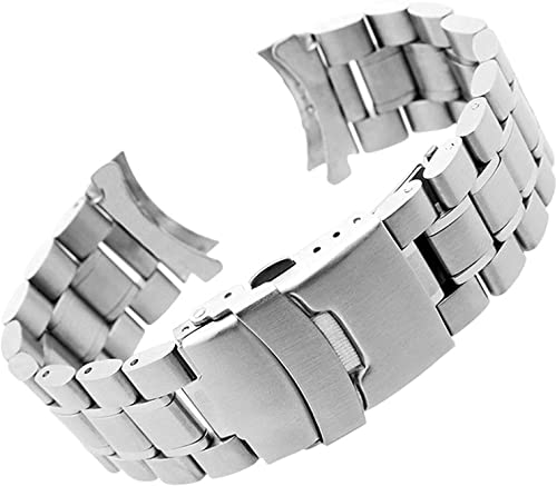 Bracelet acier inoxydable anti-chute 22mm à double verrouillage de sécurité