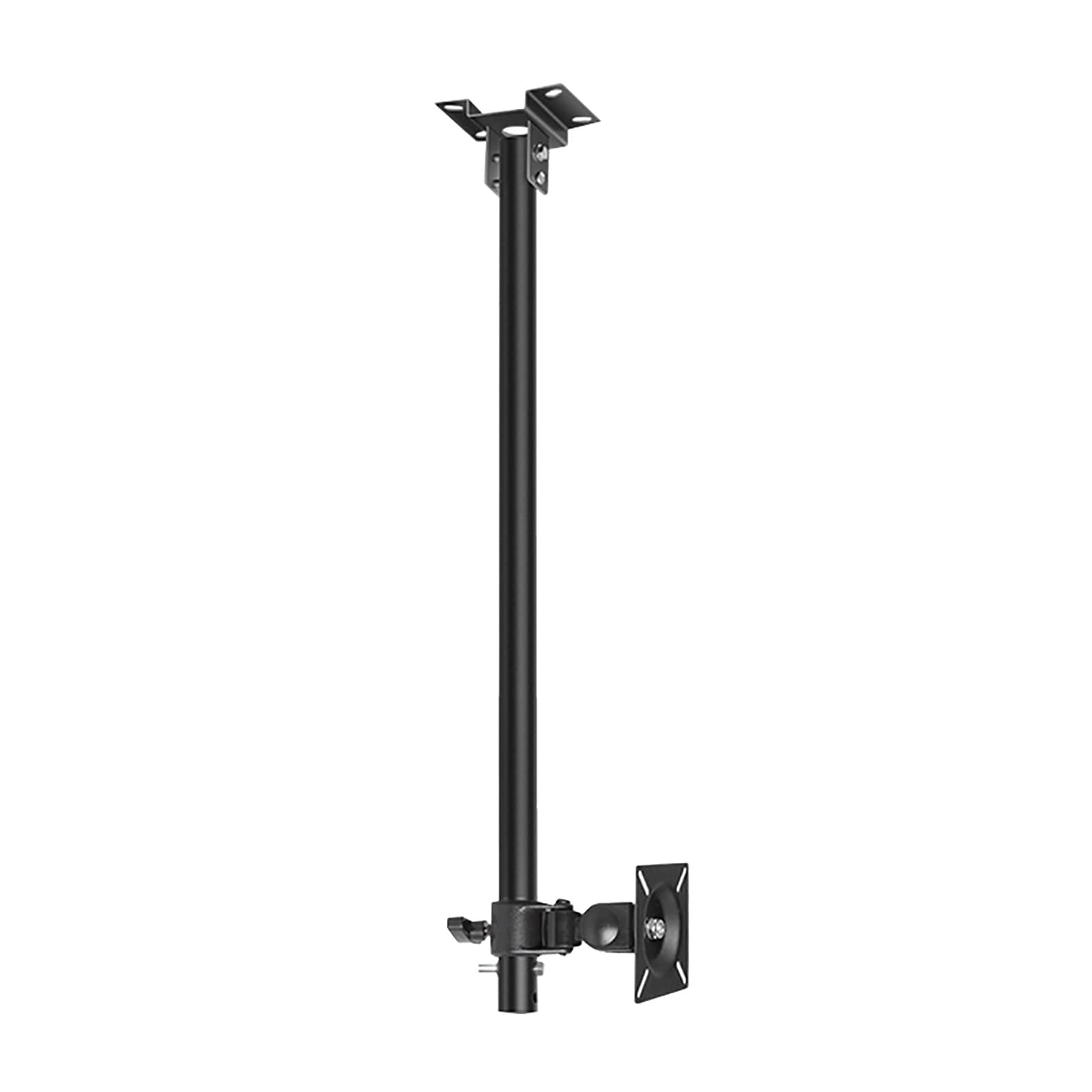 Support TV plafond pour supprimer les reflets sur écran plat 12-27 pouces avec ancrage béton solide