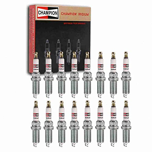 16 pc Champion Iridium Spark Plugs compatible with Ram 1500 ...