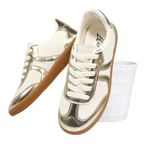 Liliana Women's Lady Sneakers Lace-up Low Top Casual Fashion Shoes Sneakers4