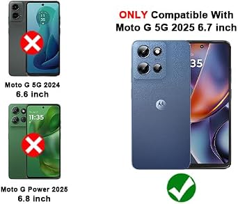 LeYi for Moto-G-5G-2025 Case: Not Fit G Power 2025 1 Pack Tempered Glass Screen Protector and 360 Rotatable Ring Holder Magnetic Kickstand, Plating Rose Gold Edge Case, Black