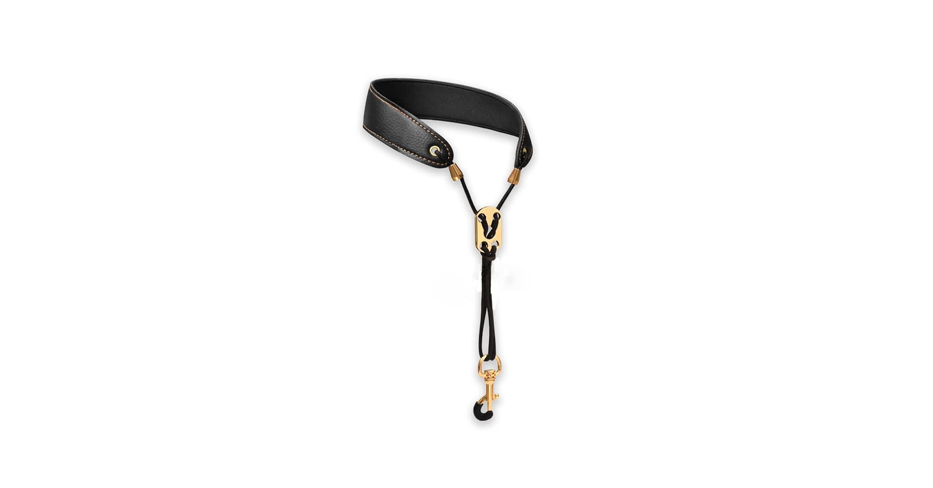 サックス用ネックストラップ 黒と白 サックス用ネックストラップ BIRD STRAP（バードストラップ