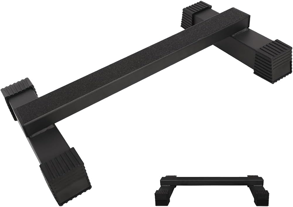 HoldOneLight Stehende Wadenhebe-Maschine & Wadenhebestange – Multifunktionales Fitnesspedal für Kniebeugen, Wadenstrecken und Krafttraining