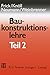 Produktbild Baukonstruktionslehre, Bd.2: Teil 2