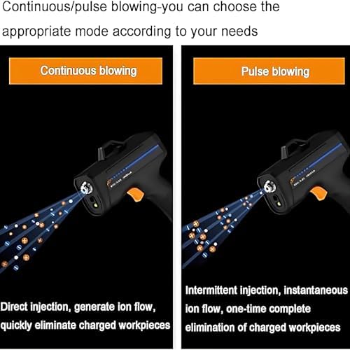 Ionizing Air Gun with Dust Detection Light - Anti Static Gun, Static Eliminator for Effective & Safe Static Control - Tg2301 Ion Balance Solutions