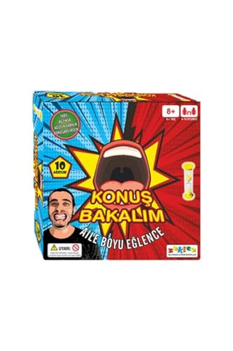 Konuş Bakalım Oyunu-söyle Bakalım Oyunu-aile Boyu Eğlence 8682214590102