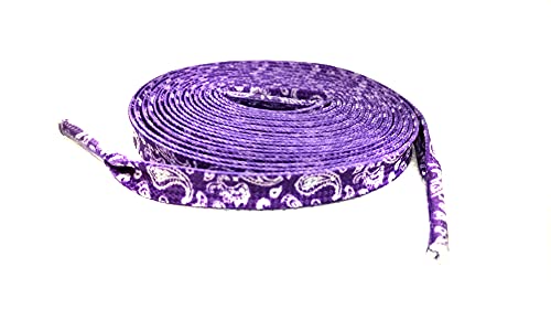 Arata Paisley2 Shoelace Purple 160p