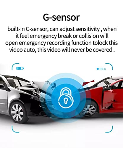 Image of DEVIANT 10-inch Touch IPS Screen Car DVR with 4K Ultra HD Resolution, Dual Camera Recording, Real-time Reverse Parking View, Loop Recording, G-Sensor, Motion Detection and Parking Monitor