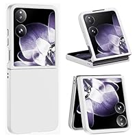 Custodia per Xiaomi Mi Mix Flip trasparente rigida PC pieghevole di lusso dipinta per Xiaomi Mix Flip protezione trasparente copertura ultrasottile  202192403