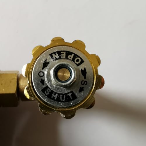 Gasregulierventil SZH 1/4″ aus Messing zur Regulierung der Gaszufuhr