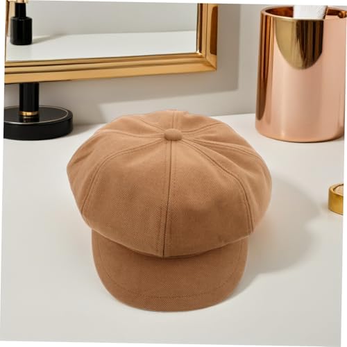 Béret femme casquette plate légère design octogonal souple et aéré
