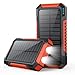 Solar Powerbank 26800mAh, PD 15W Power Bank mit...